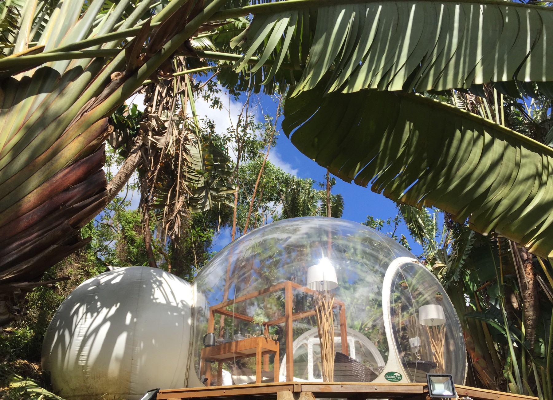 Bubble Lodge Bois Chéri